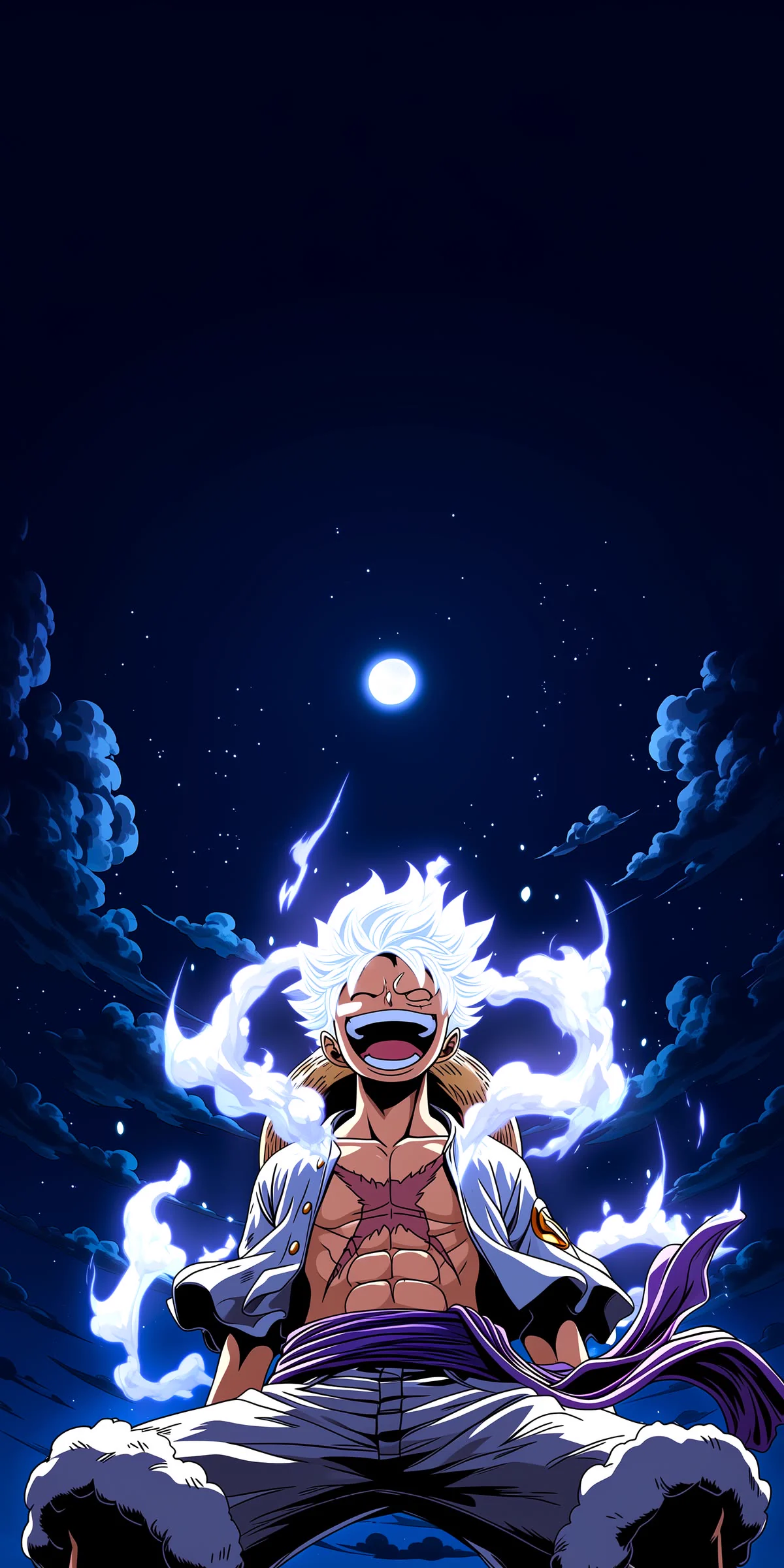 Luffy in Gear 5 on his latest wanted poster